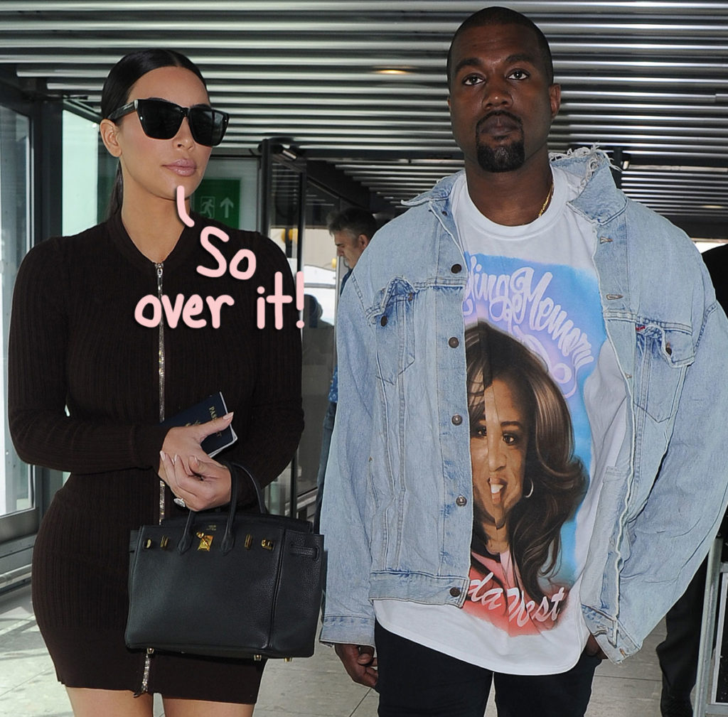 Kim Kardashian And Kanye West Are Still A Couple But Very Much Live