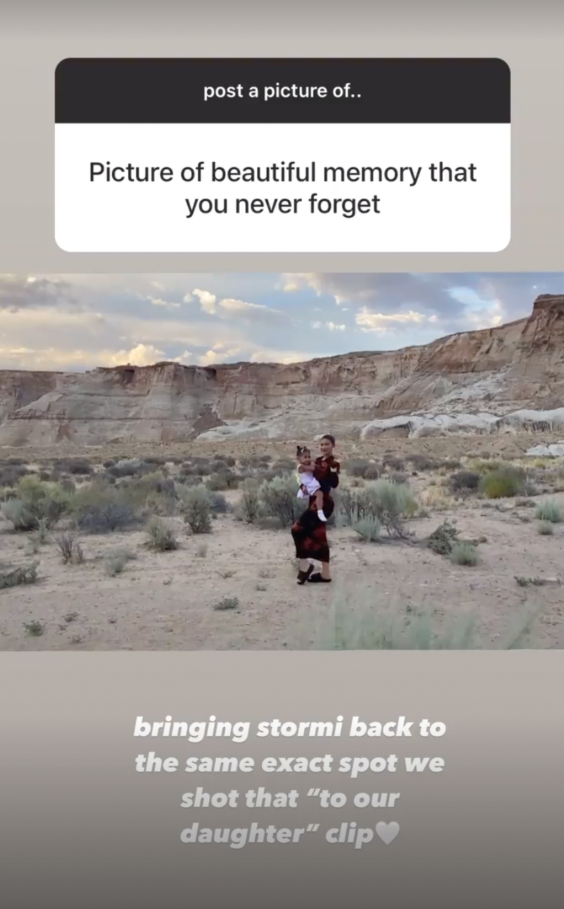 Kylie Jenner & Stormi In Desert In Never-Before-Seen Instagram Pictures