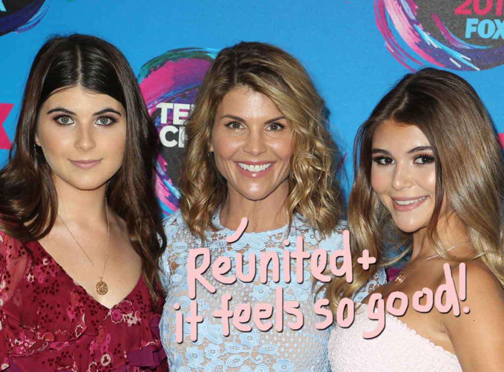 lori loughlin had tearful reunion with daughters after prison release