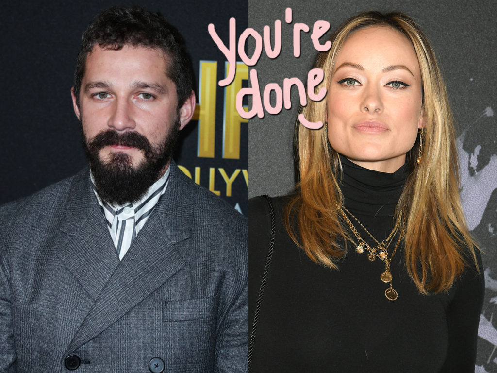 olivia wilde fired shia labeouf from don't worry darling
