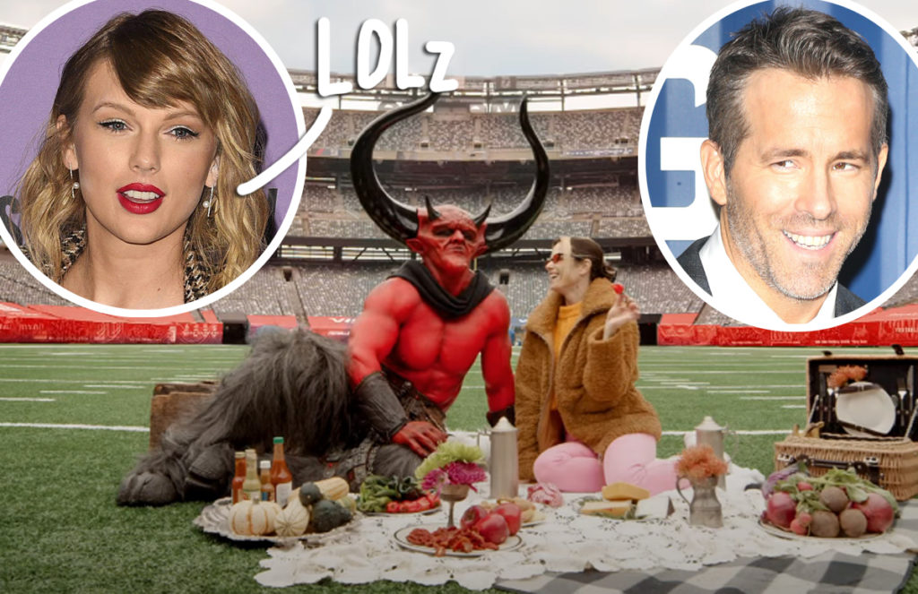 Taylor Swifts Re Recorded Love Story Featured In Ryan Reynolds Hilarious Match Commercial 