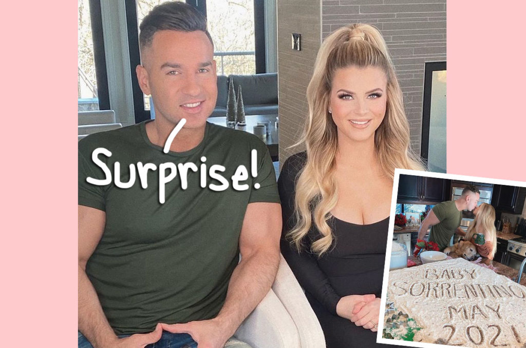 Jersey Shore star The Situation and his wife shared the news of their coming baby's sex! They're having a...