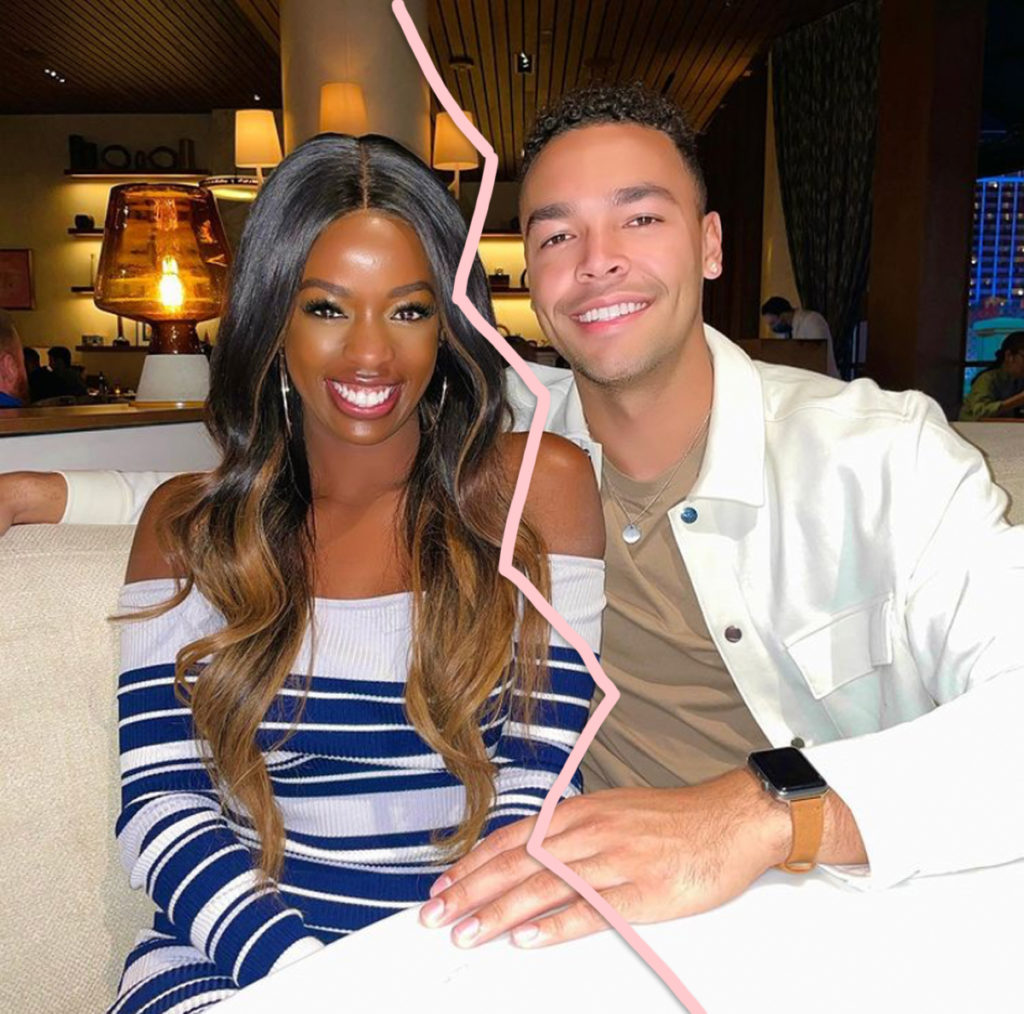 Love Island’s Caleb Corprew & Justine Ndiba Call It Quits! Perez Hilton