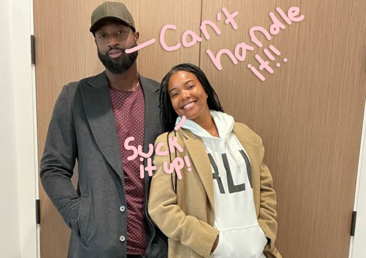 Gabrielle Union Says Dwayne Wade Does NOT Like It When She Gets Naked On  TV! - Perez Hilton