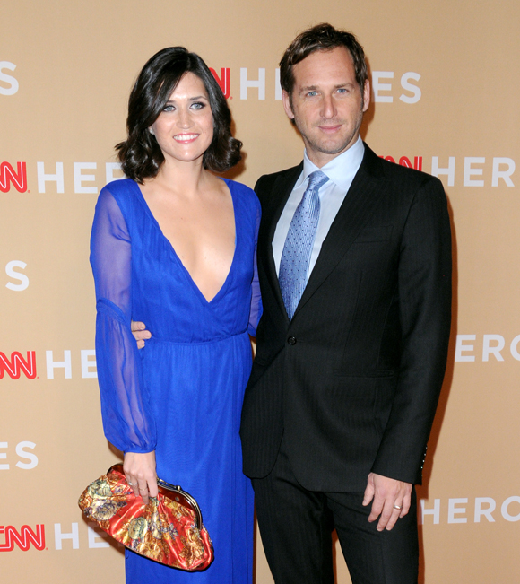 Josh Lucas and Jessica Ciencin Henriquez in 2013