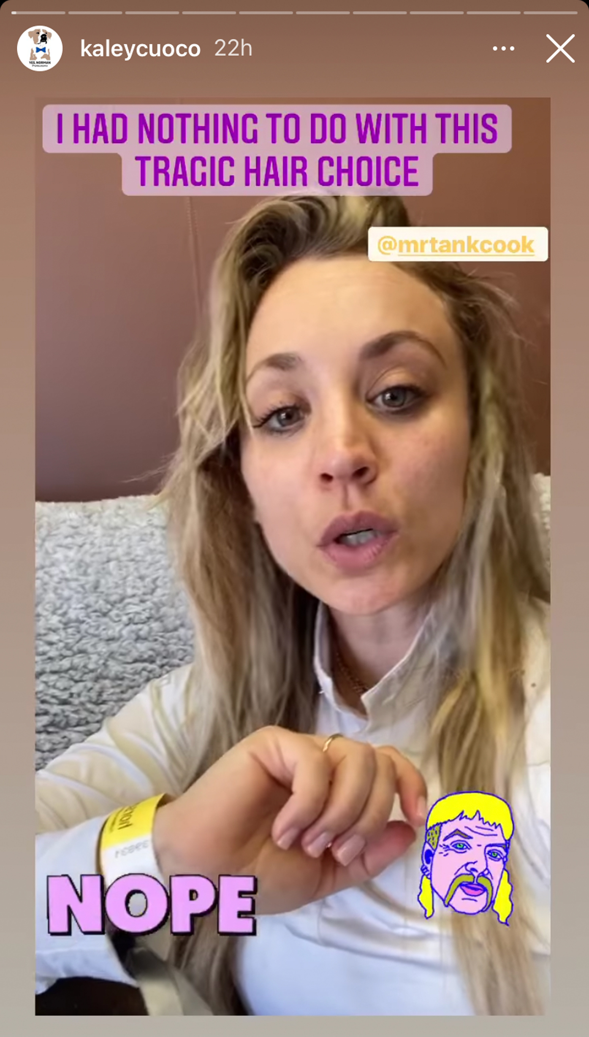 Porn Kaley Cuoco Mouth - Kaley Cuoco Absolutely HATES Her Hubby's New Haircut! - CelebrityTalker.com