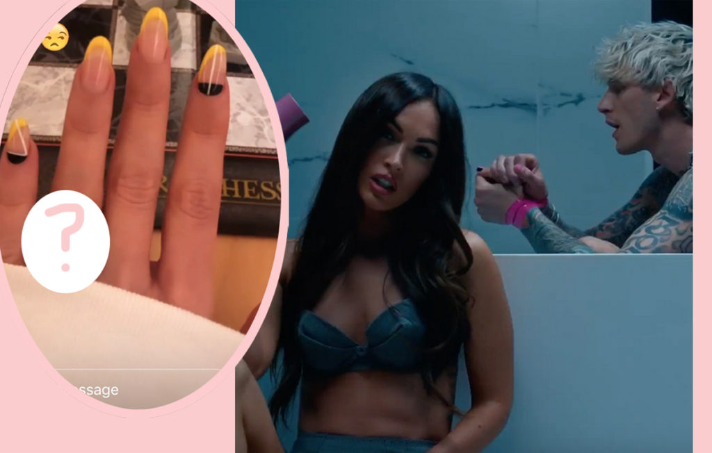 Megan Fox Engaged Machine Gun Kelly Ring Rumors Response