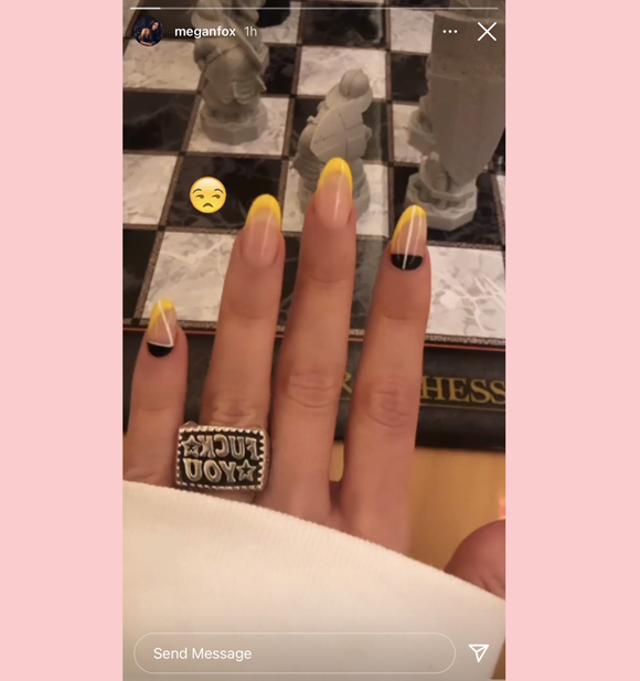Megan Fox ring Instagram