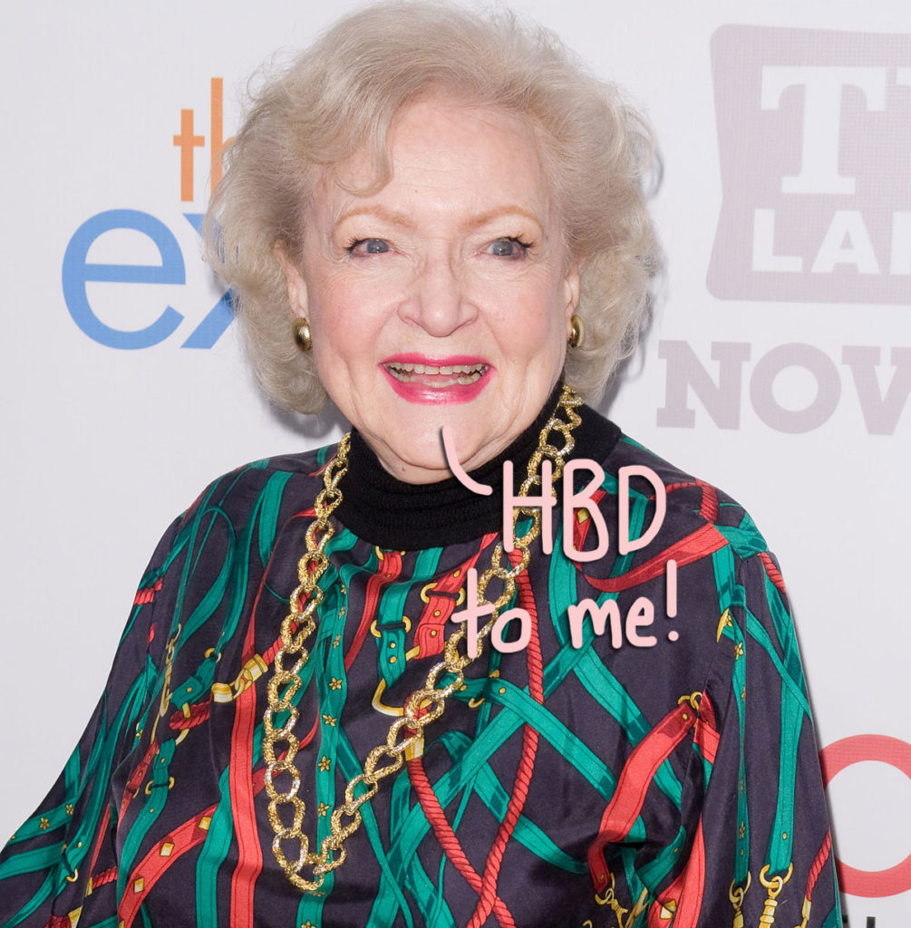 Betty White Birthday Meme