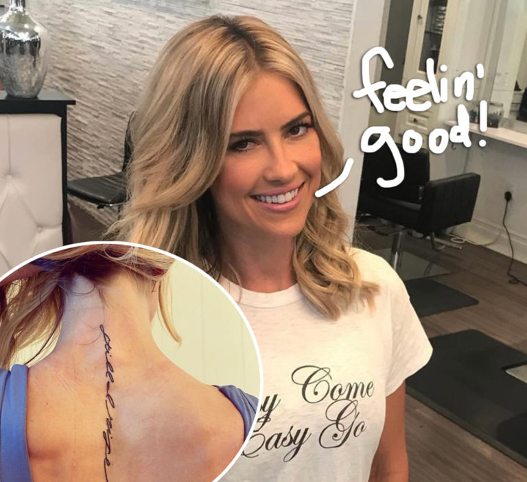 Christina Anstead Reveals Inspiring New Tattoo Amid Divorce From Ant
