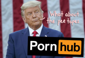 Wait, Did Donald Trump Really Get Banned From Pornhub Too?! - Perez Hilton