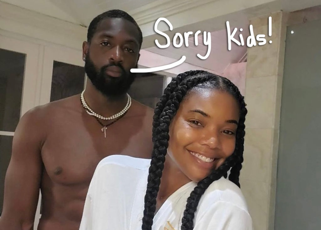 Dwyane Wade S Nude Birthday Selfie With Gabrielle Union Shocks His Kids See Their Reactions Perez Hilton