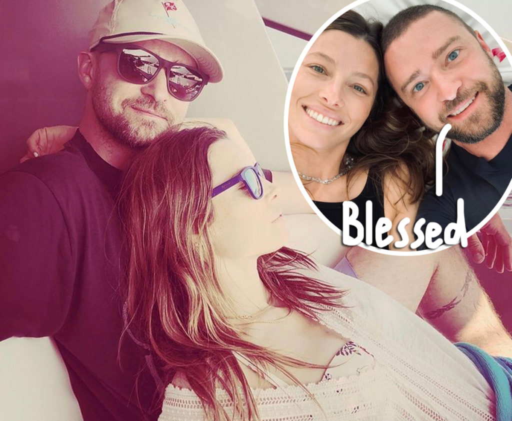 Jessica Biel Justin Timberlake happy montana new baby