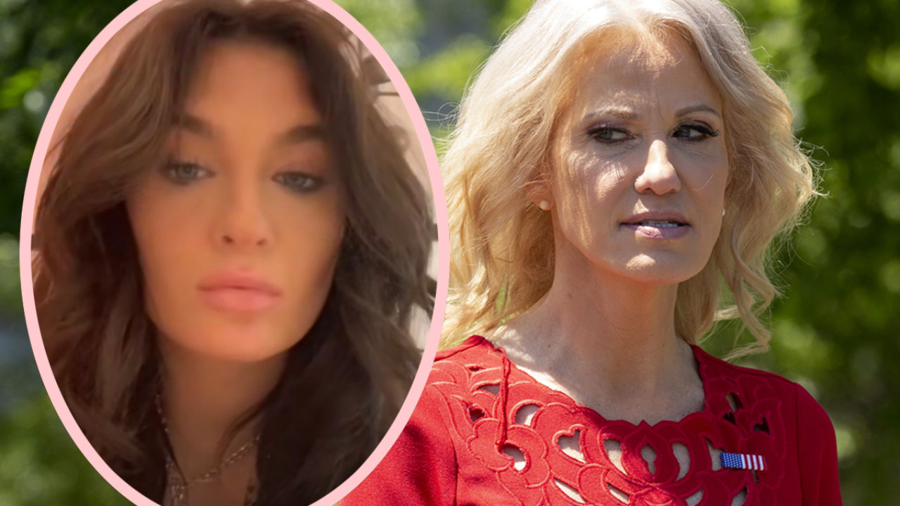 Kellyanne Conway Accused Of Posting Nude Photo Of Underage Daughter Claudia  On Twitter - Perez Hilton