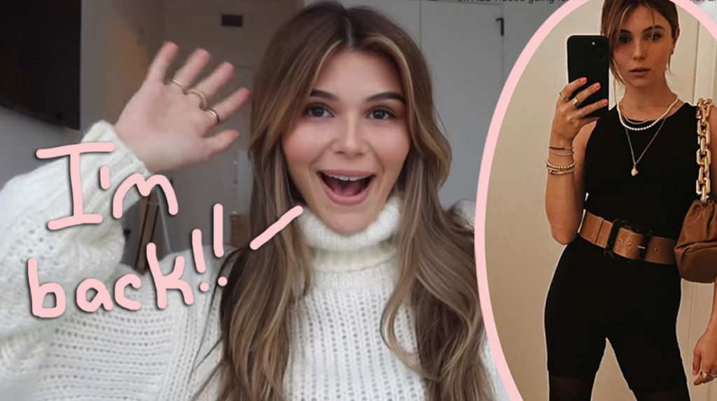 Olivia Jade Is Back On Youtube After College Admissions Scandal Perez
