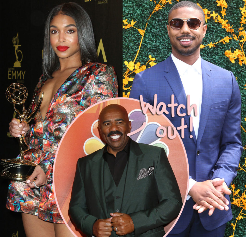 Michael B. Jordan's Girlfriend Lori Harvey's Father Steve Harvey Tried Not  To Like Him: I Can't Whoop Him!