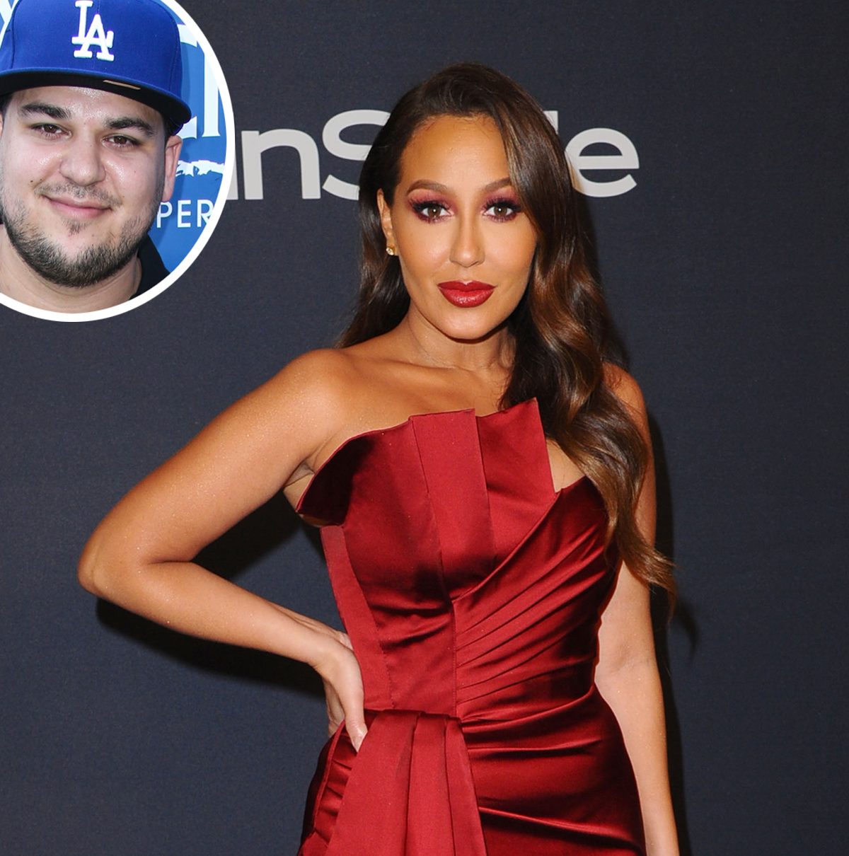 Adrienne Bailon removed her Rob Kardashian tattoo