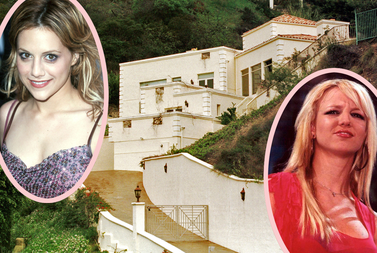 Britney Spears Fled From House She Thought Was Haunted - Then Brittany  Murphy Mysteriously Died There! - Perez Hilton