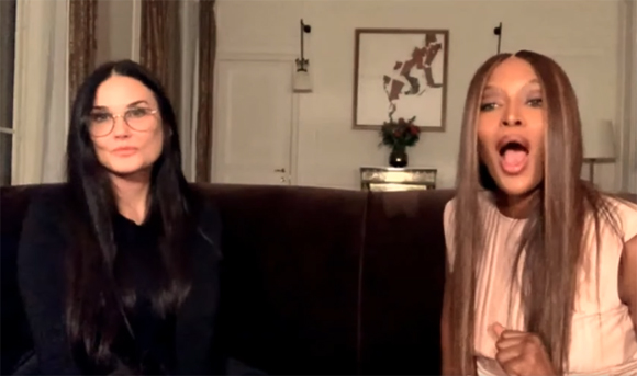 Demi Moore on Naomi Campbell YouTube show