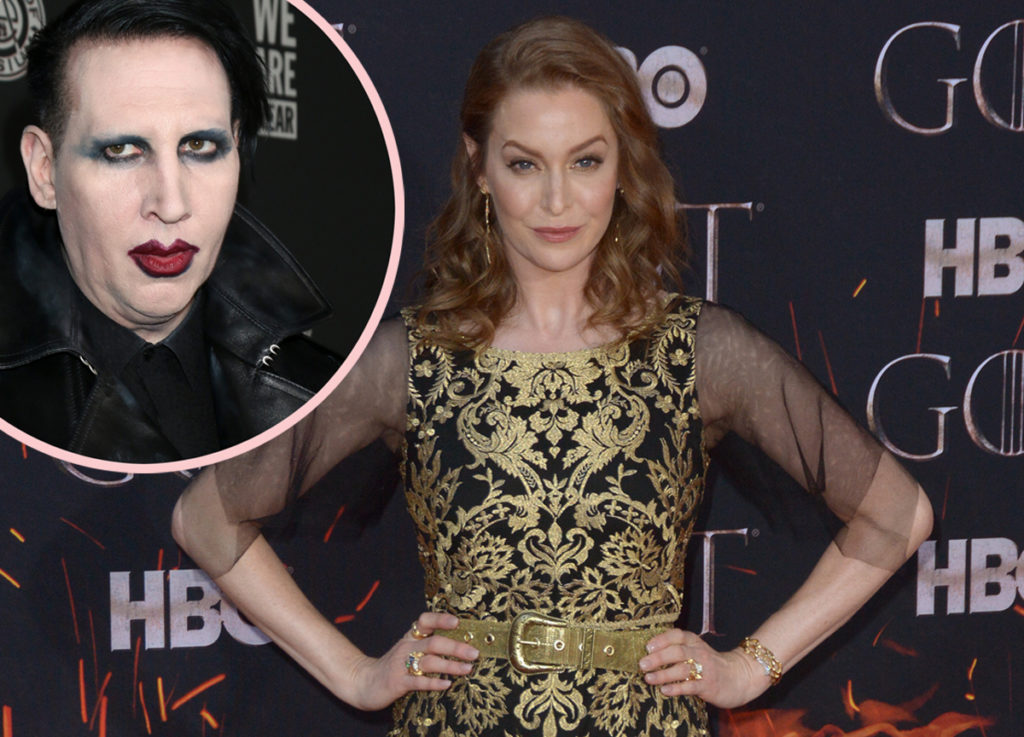 Game Of Thrones Actress Comes Forward With Abuse Claims Against Marilyn Manson