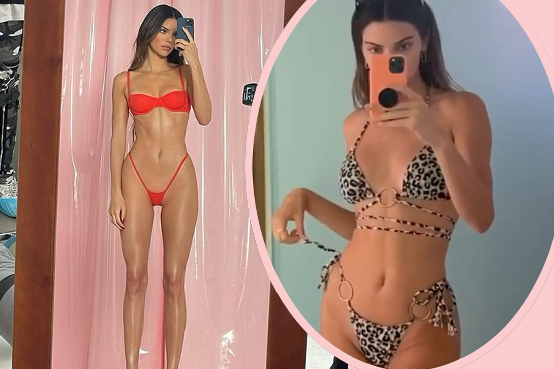 Kendall Jenner Accused Of Photoshopping Her Skims Bikini Pics: 'No One Has  These Proportions' - Perez Hilton