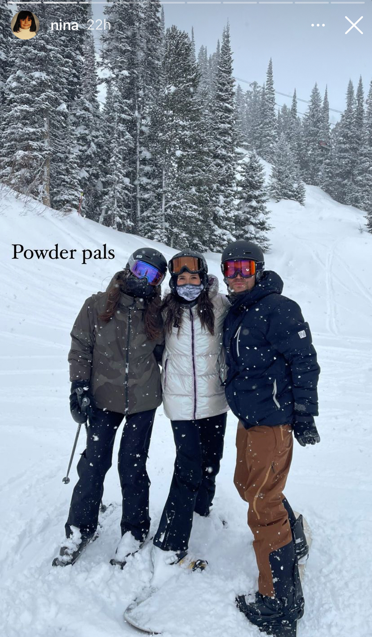It’s A TVD Reunion! Nina Dobrev & Paul Wesley Reunite For A Fun Couples Ski Trip 