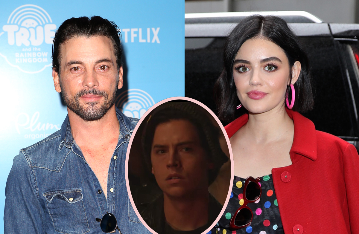 NEW COUPLE ALERT! Lucy Hale Spotted Kissing Riverdale ...