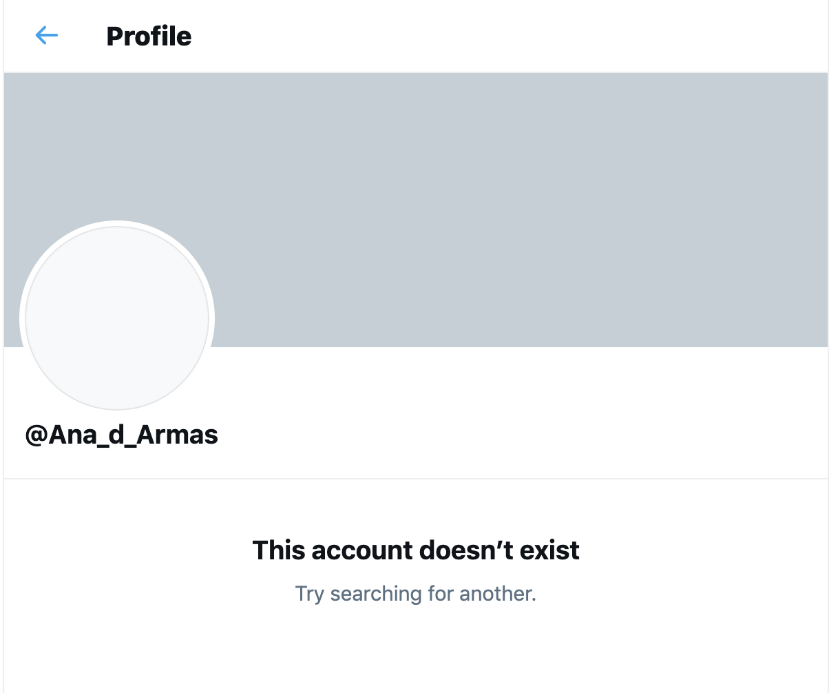 Ana De Armas Deletes Twitter Following Breakup