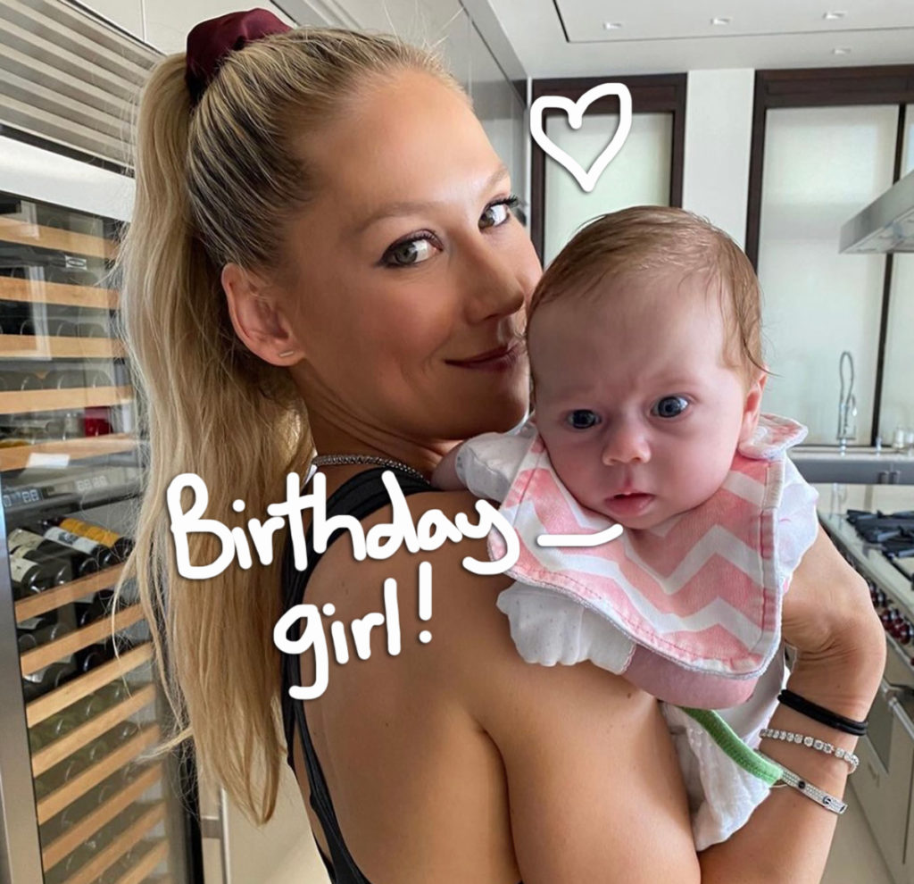 Anna Kournikova Celebrates Daughter Mary's First Birthday