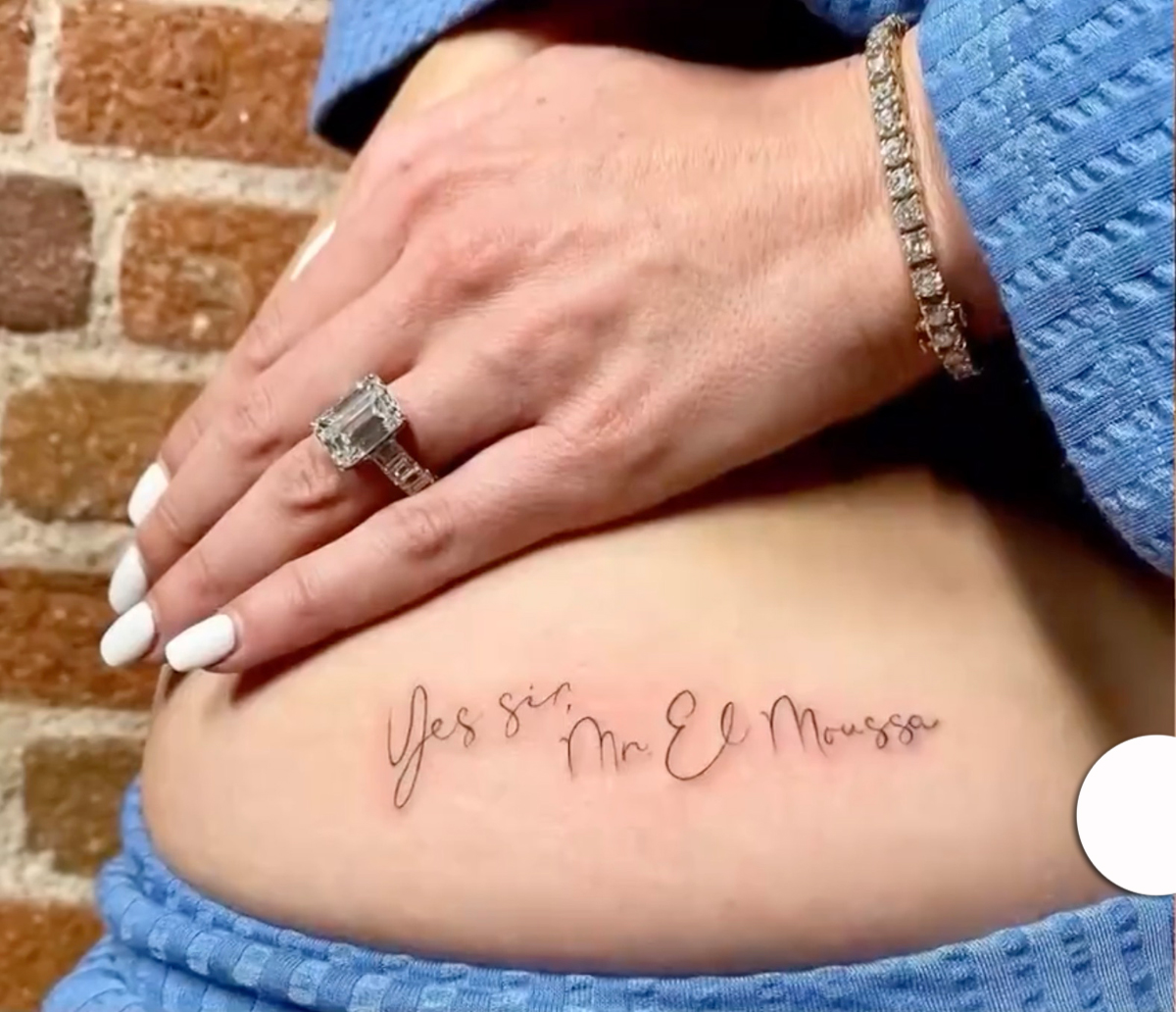 Heather Rae Young Reveals New Butt Tattoo