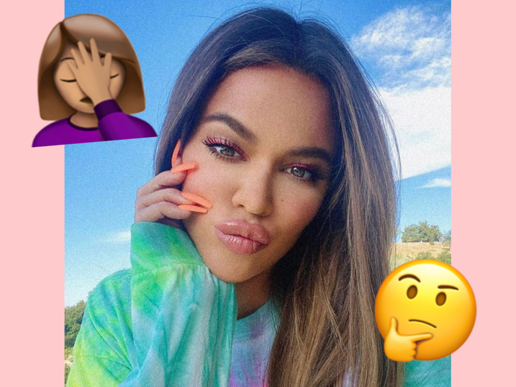 khloe kardashian bashed for using black emoji on twitter