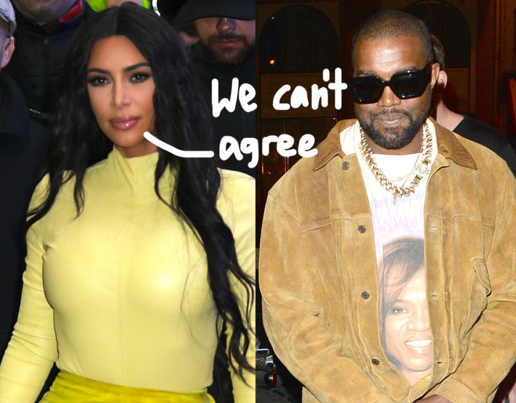 Kimye Divorce Update Kim Kardashian And Kanye West Have A Different
