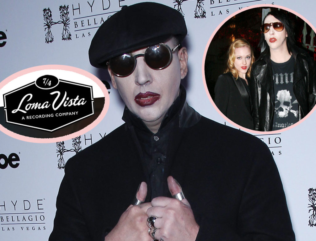 Marilyn Manson Removed From Record Label's Website Following Evan