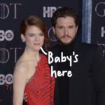 Kit Harington & Rose Leslie Welcome First Child Together! It's A...