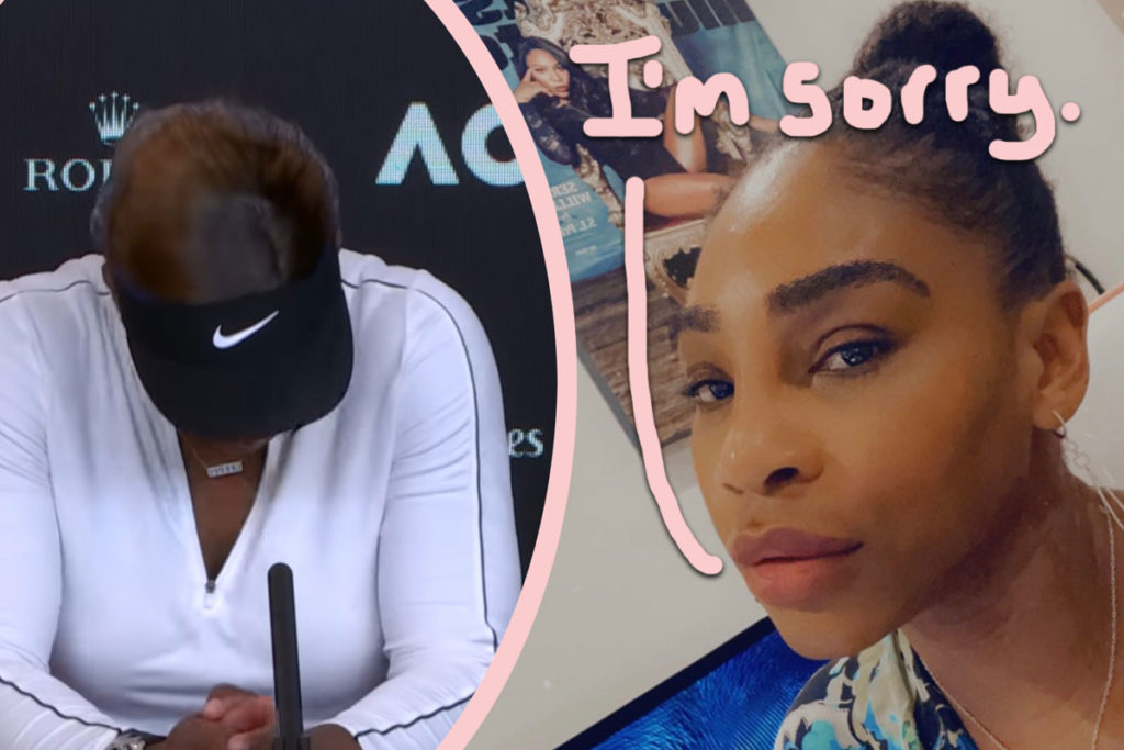 serena williams writes heartfelt message to fans after choking up during interview