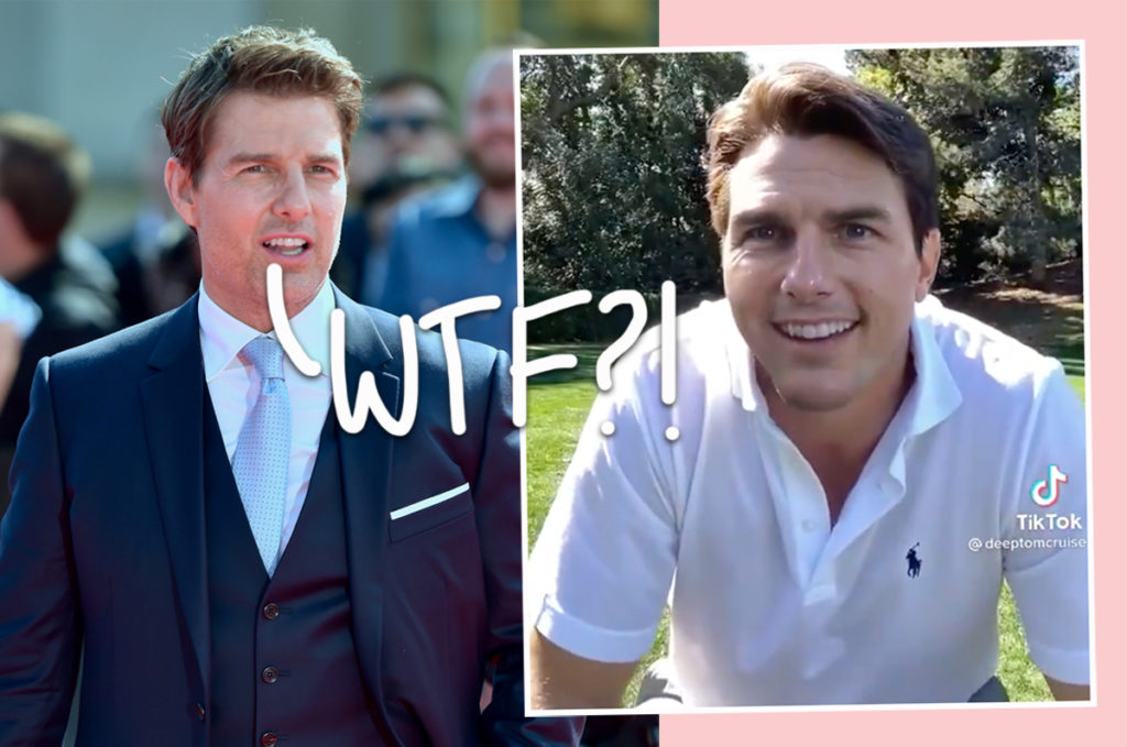 Why Everyone Is Flipping Out Over That Tom Cruise Tiktok Video Perez Hilton