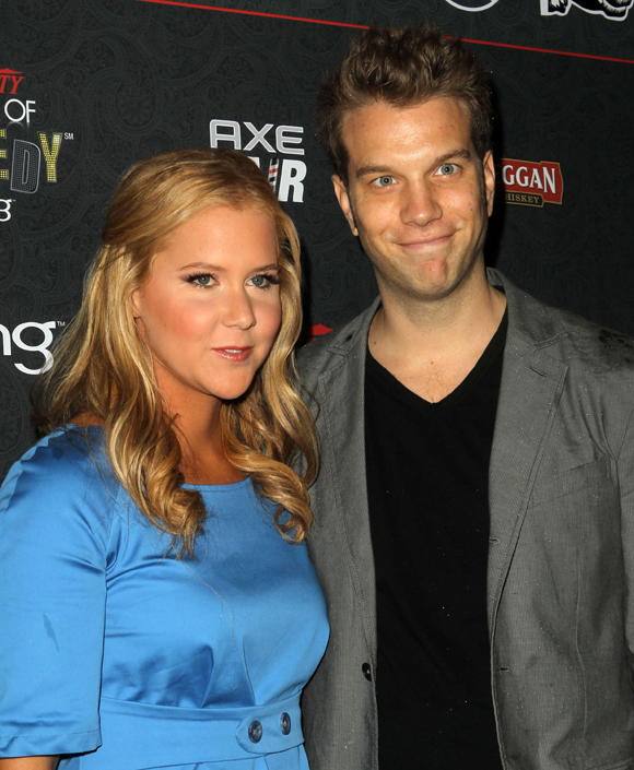 Amy Schumer with ex-boyfriend Anthony Jeselnik in 2012