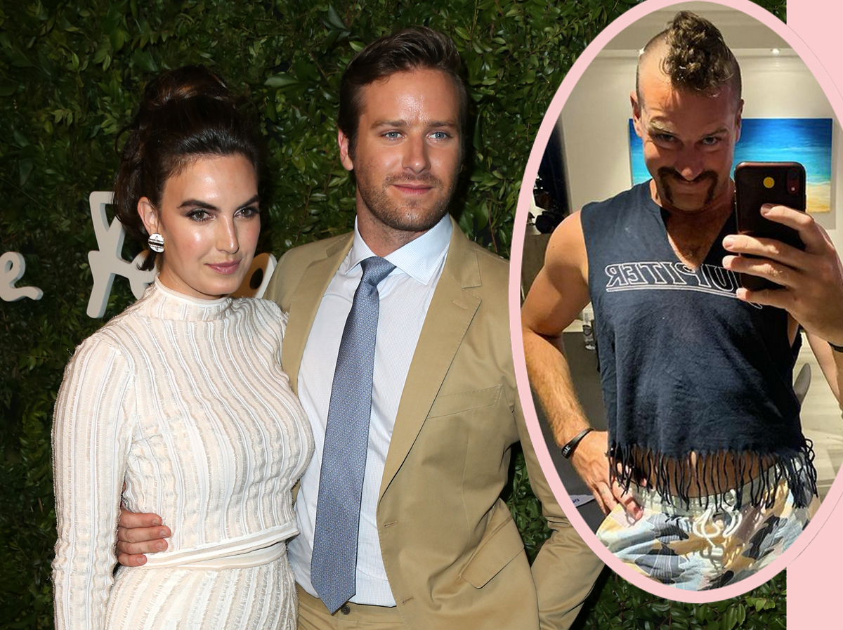 Armie Hammer Accidentally Sent His Wife One Of THOSE Text Messages! photo