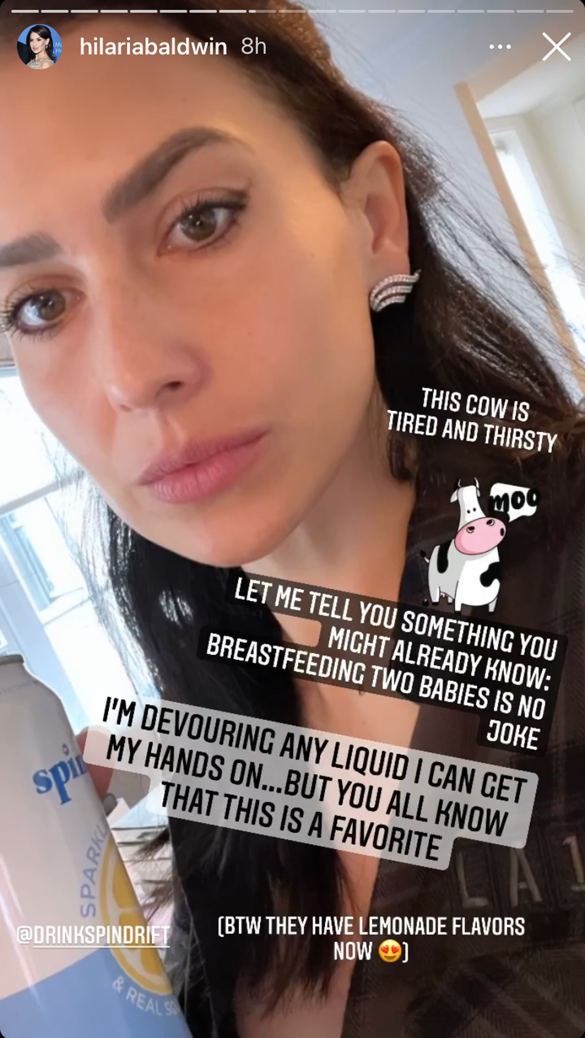 Hilaria Baldwin Opens Up About Breastfeeding Two Babies: ‘This Cow Is Tired And Thirsty’ 