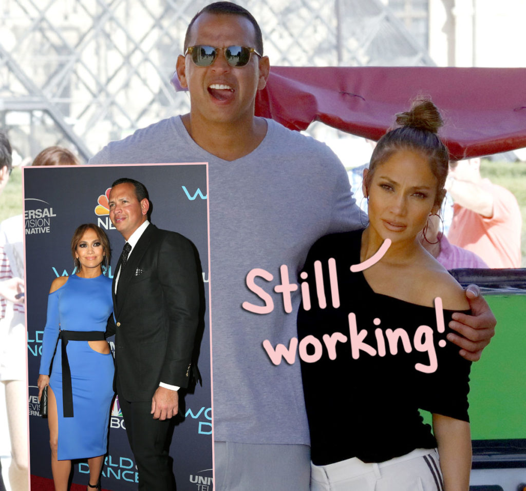 Jennifer Lopez and Alex Rodriguez say they are still together, 'working  through some things