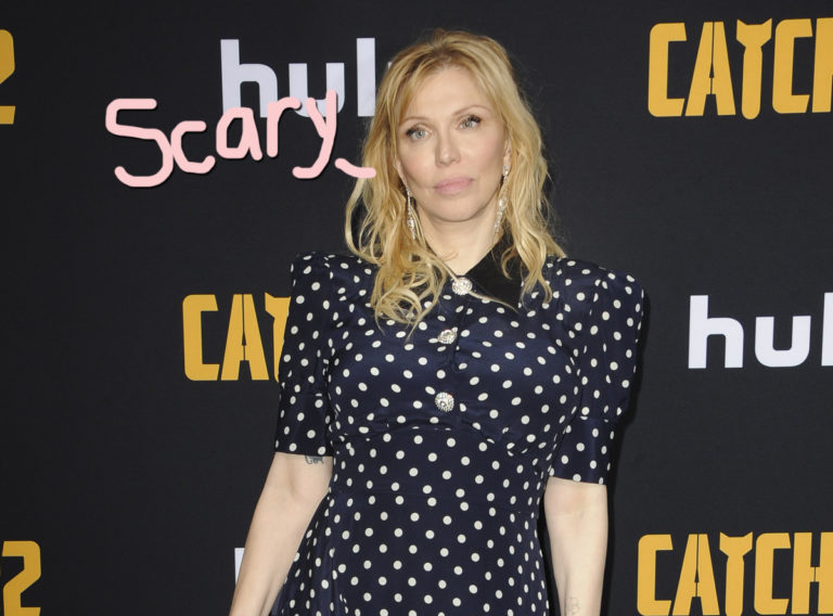 Courtney Love Reveals She Only Weighed 97 Lbs & Almost Died Last Year ...