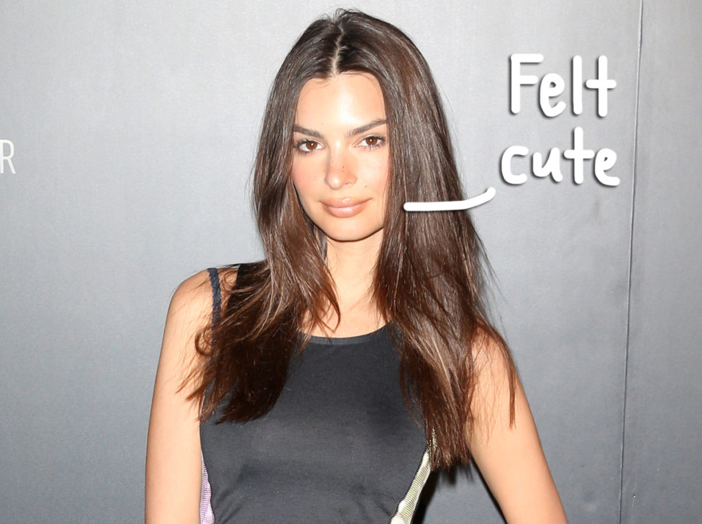 Emily Ratajkowski Stuns With Intimate Nude Maternity Photoshoot Look Perez Hilton 