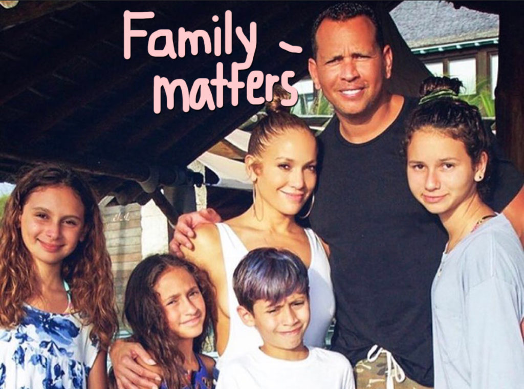 Photos from Jennifer Lopez and Alex Rodriguez's Blended Family Photos