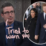 John Oliver Predicted ‘Emotional Complications’ For Meghan Markle Before Marrying Prince Harry In Resurfaced 2018 Interview!