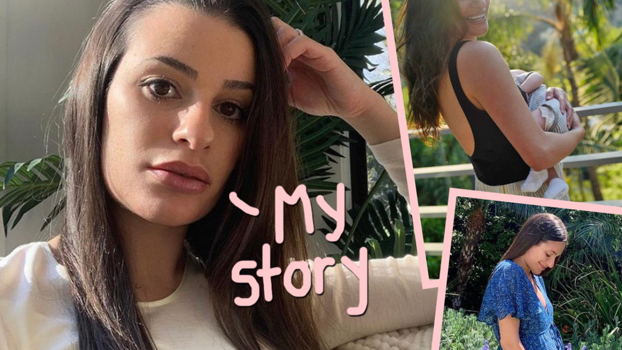 Lea Michele Shares Story Of Her Very Intense Very Scary