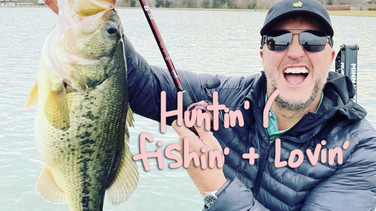 Luke Bryan Gets Fish Hook Stuck THROUGH His Finger: 'This Is Gonna Leave A  Mark' - Perez Hilton