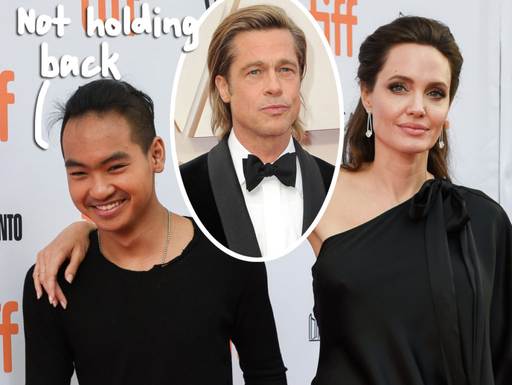 Angelina Jolie's Son Maddox Gave Damning Testimony About Brad - & Wants To  Remove The 'Pitt' From His Name! - Perez Hilton