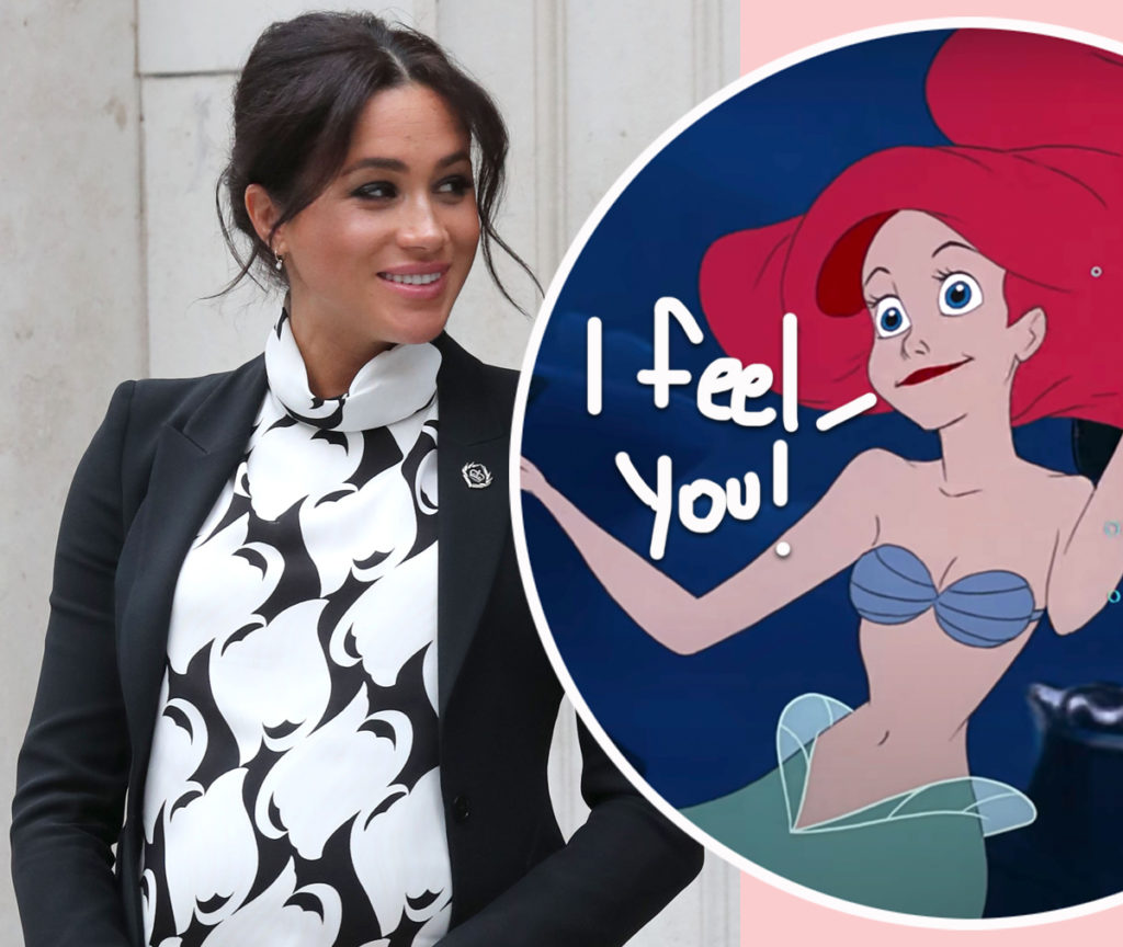 Why Meghan Markle Likened Herself To Ariel From The Little Mermaid! - Perez  Hilton