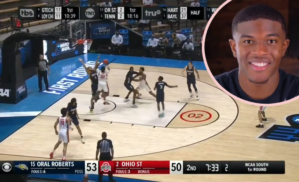 Ohio State University forward EJ Liddell shares racist, violent messages directed to him after the team's loss to Oral Roberts University in the NCAA Tournament.
