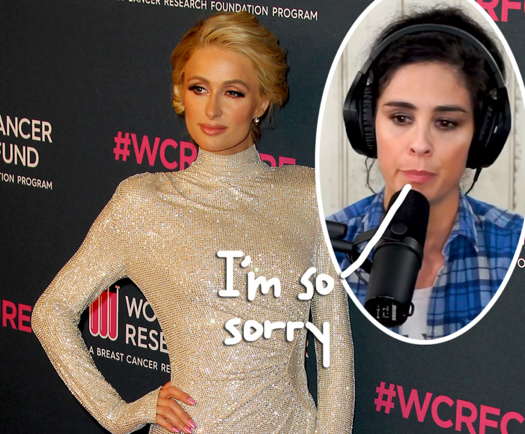 Sarah Silverman Apologizes To Paris Hilton 14 Years After Ripping Her ...